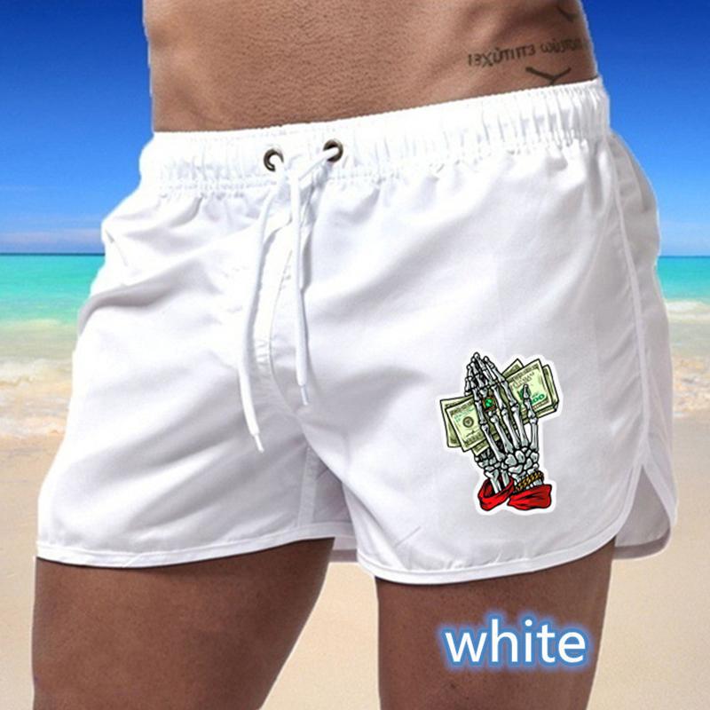 BBK-52 2025 Summer Men's Quick-Drying Swim Trunks Sports Pants Swimwear Beach Shorts Jogging Shorts