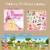 DIY Children's 3D Bubble Gelsticker Book Focus Ability Cultivation Reusable Sticking Quiet Book Focus Ability Training Sticker