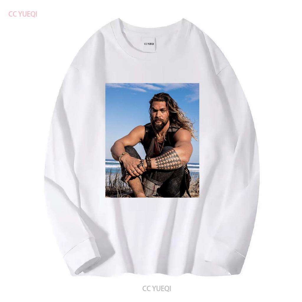 Hot Jason Momoa Sleeveless Top Classic T Shirt Size S 5xl Best Vintage Washed Stretched Designer Clothes Streetwear
