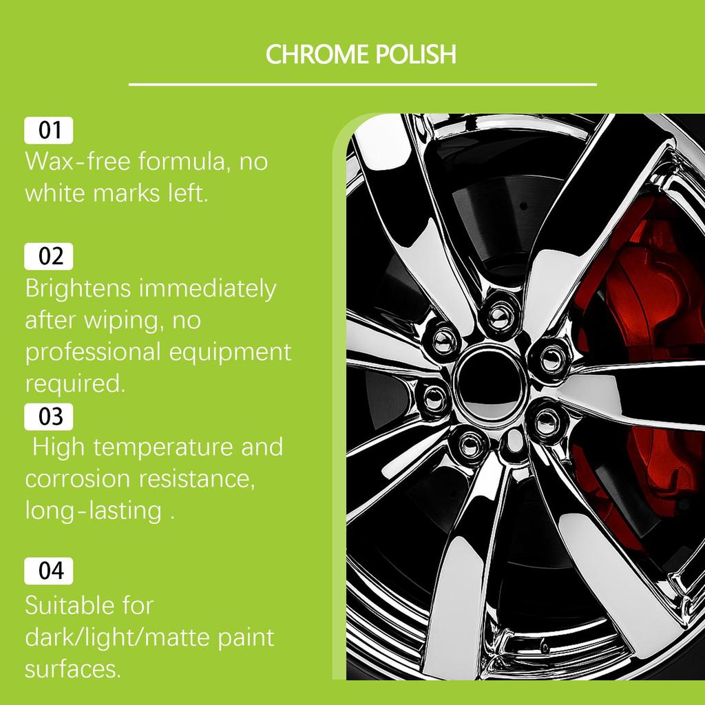 Super Strong Rust Removal Spray and Car Polishing Protector Two-Piece Set, Does Not Damage Metal Surface,30ml+100ml