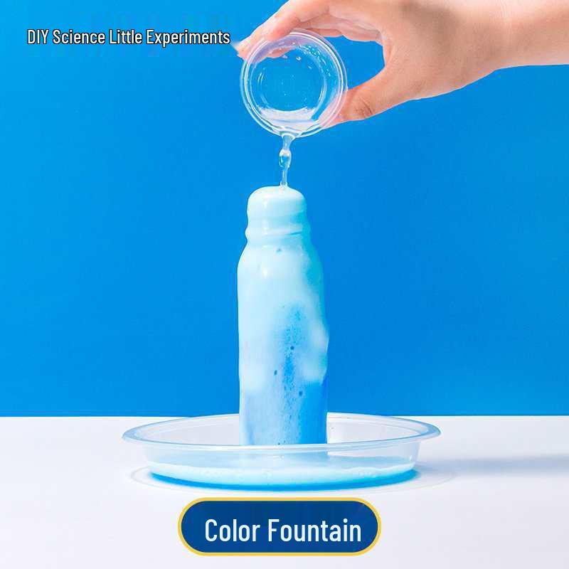 Kids  Science Kit: Rainbow Volcano & Color Mixing Experiments