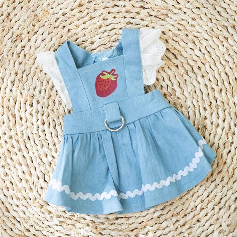Pet Dress Cat Suspender Skirt Dog Clothes Summer Teddy Than Bear Universal Small Puppy Spring Summer Thin