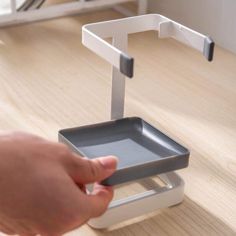 Multi-functional Kitchen Pot Lid Rack and Ladle Holder