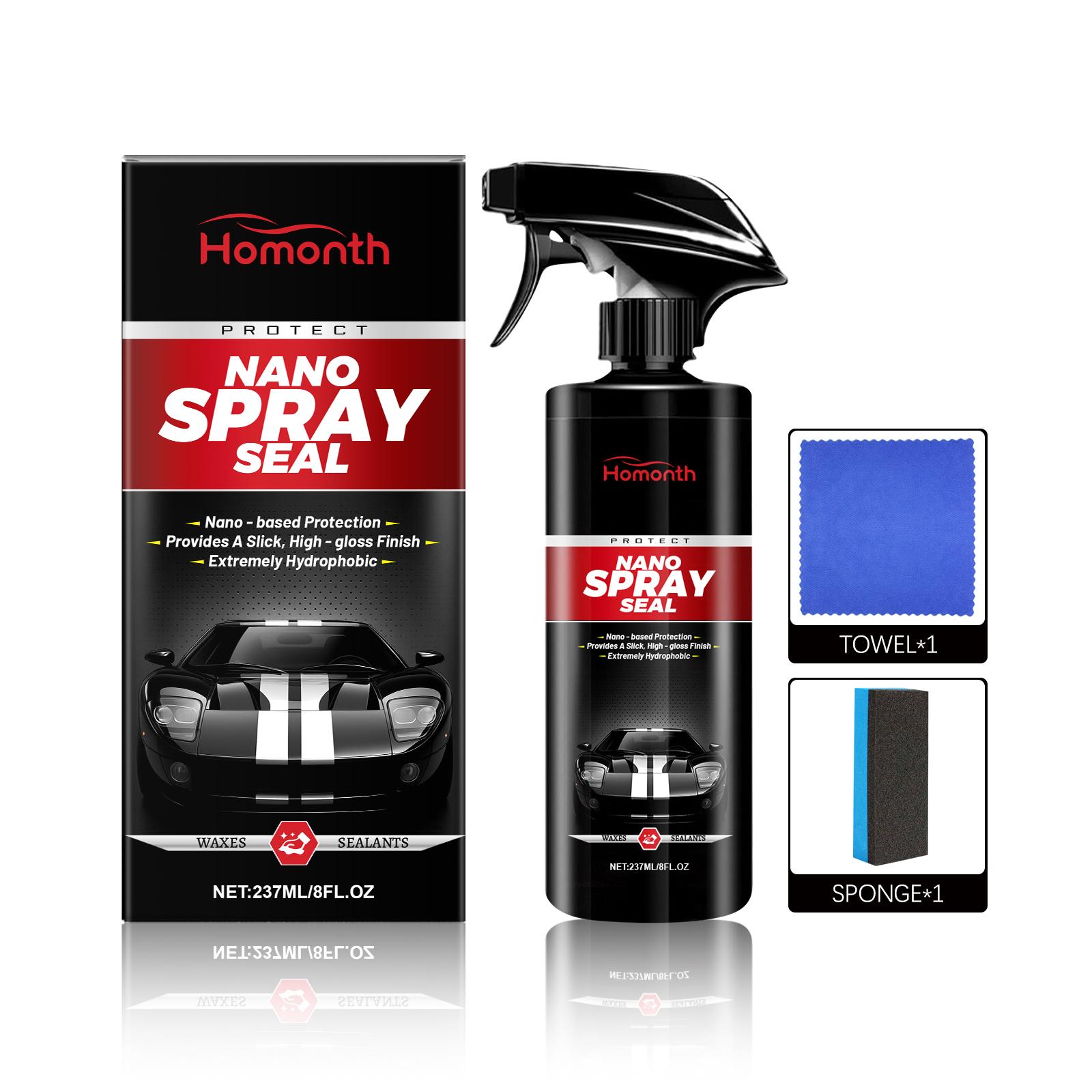 

Homonth Car Scratch Repair Nano Spray Kit 1 Set - High-Efficiency Car Anti-Rust Nano Coating Spray, Car Nano Scratch Repair Spray, Car Coating Spray