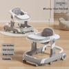 3-in-1 Multi-Functional Foldable Baby Walker, Anti-Rollover, for 6-18 Months