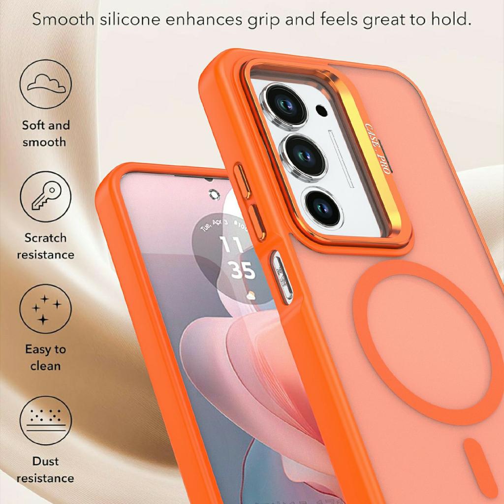 For Xiaomi Redmi 15 5G (Global) (169mm) Magnetic Case Foldable Kickstand Matte PC + TPU Phone Cover