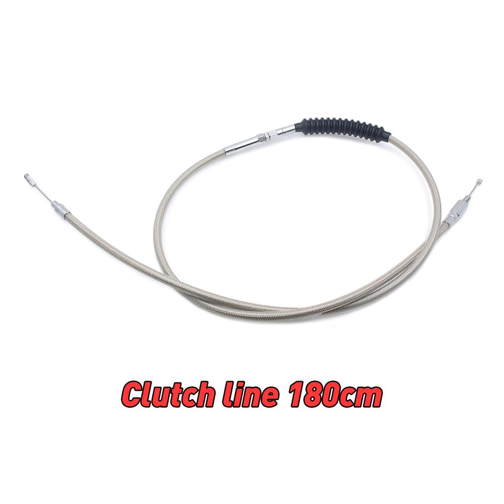 For Harley Sportster XL883 XL1200 Super Low 2002-2012 2013 2014 Motorcycle Part Throttle Cable Wire Brake Clutch Cable Wire Line