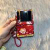 Moonpit kt bee plush love for huawei pocket/s folding screen puraX phone case millet mixflip samsung zflip//female glory v/novaflip new n