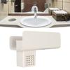 Hair Dryer Holder Punching   Wall Mounted Space Saving Hair Dryer Rack with Storage Cup
