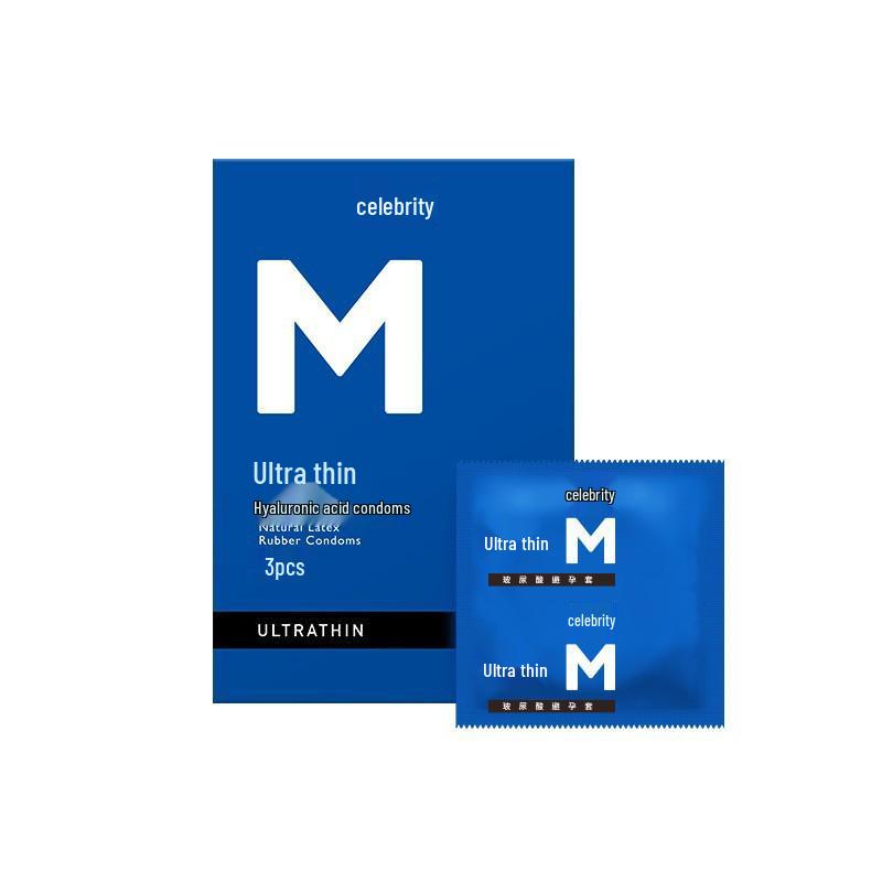 Celebrity Ultra-Thin Dynamic Threaded Condoms: Smooth, Liquid Lubricated, 0.02mm for Stylish, Enhanced Experience.