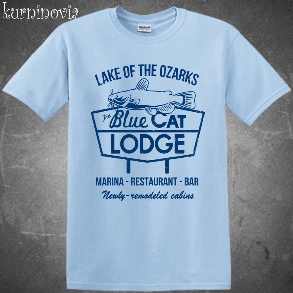 The Blue Cat Lodge Ozark Men s Light Blue S to 5XL M