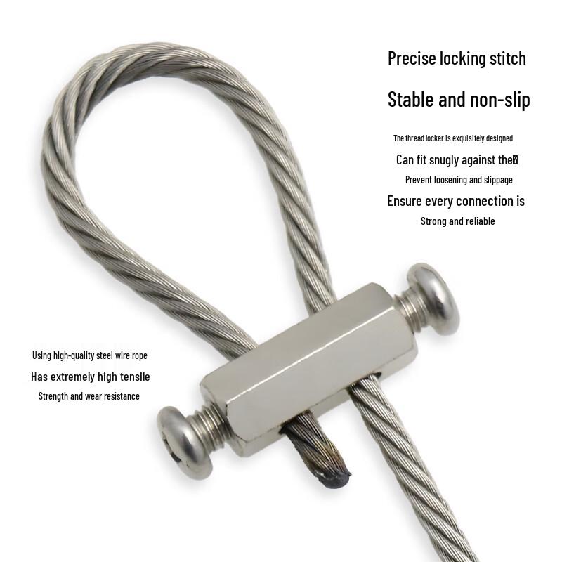 Outdoor Stainless Steel Wire Rope Hanging Kit