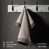 Pure Cotton Square Towel - Thick, Soft, Solid Color for Kids' Face Wash & Kindergarten Use
