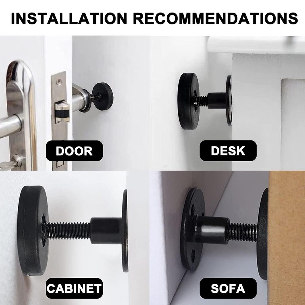 28-110mm Adjustable Threaded Bedside Bed Frame Anti-Shake Tool Headboard Stopper Tool For Beds Cabinets Sofas Home Improvement