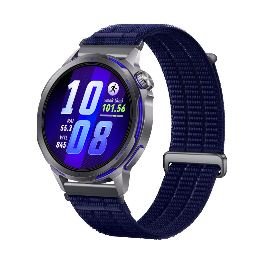 Universal 18/20/22mm wristbands  Huawei WATCH GT/Runner2, Garmin ActiveS/GT4with breathable and gradient-textured nylon fabric for a comfortable fit