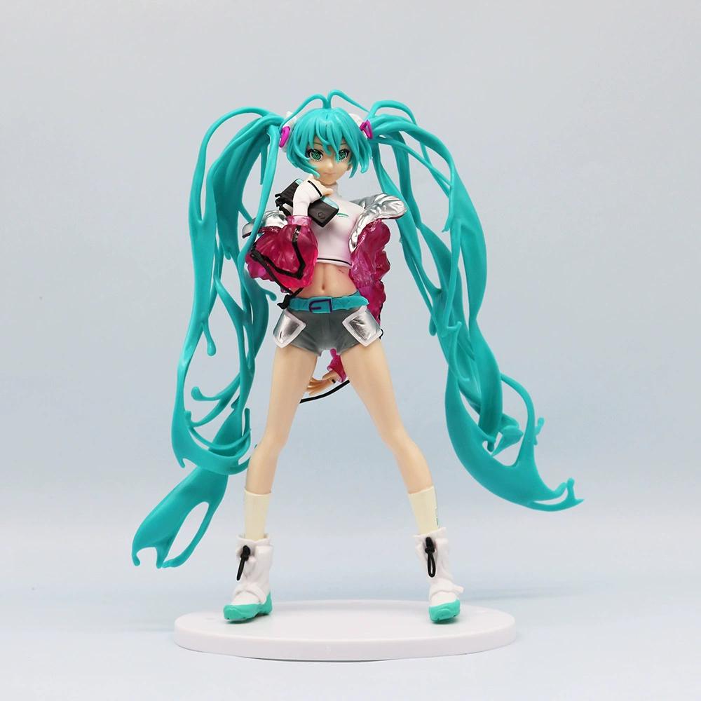 Anime Figure Wedding Dress Action Figures Kawaii Swimsuit Vocaloid PVC Collectible Model Playthings Girl Gift Idea