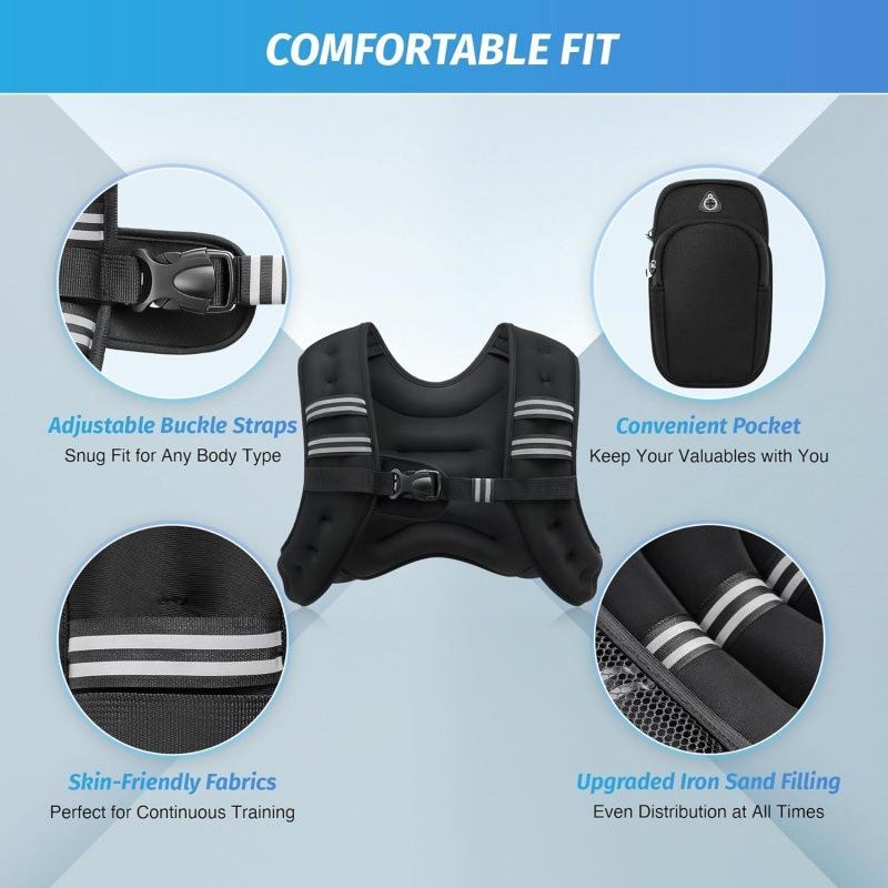 Tactical vest, weight-bearing invisible vest, running vest, training, sports, sandwear, sandbags, sandbags, and equipment broke out