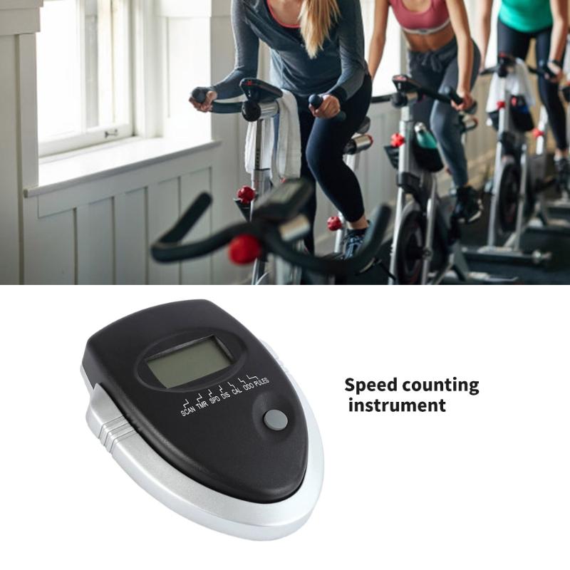 Computer per cyclette con tracciamento di velocità e distanza in design ABS Installazione facile per ciclismo indoor