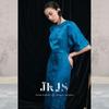 JK&JS 'Ru Meng Ling' Heavyweight Rayon-Linen Jacquard New Chinese Style Dress