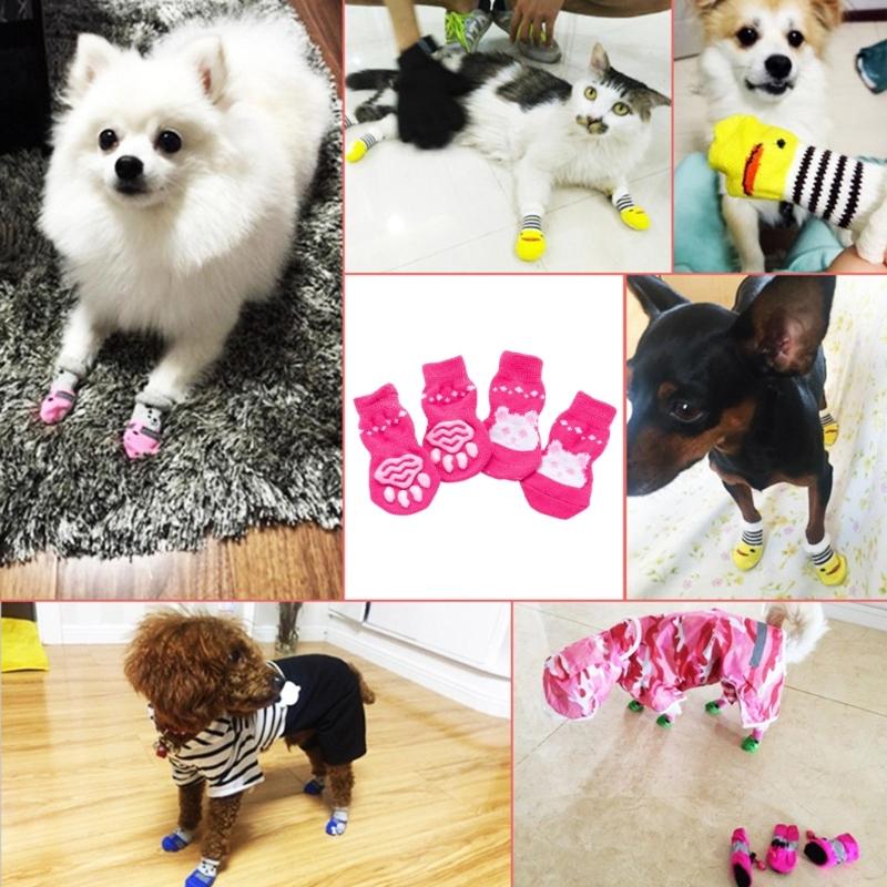 Cat Socks Pet Outdoor Shoes Dog Socks For Large Dogs Non-slip Pet Dog Socks