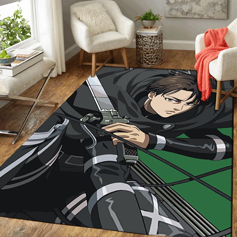 Attack on Titan Rug Floor Mat for Living Room or Bedroom Soft and Comfortable Carpet a Gift for Birthday and Holiday.DFDT261018399