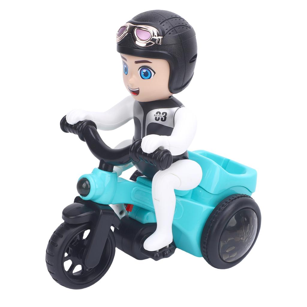 Baby Stunt Tricycle Toy 360 Degree Rotating Toddler Electric Tricycle Toy for Boys Girls Battery Powered