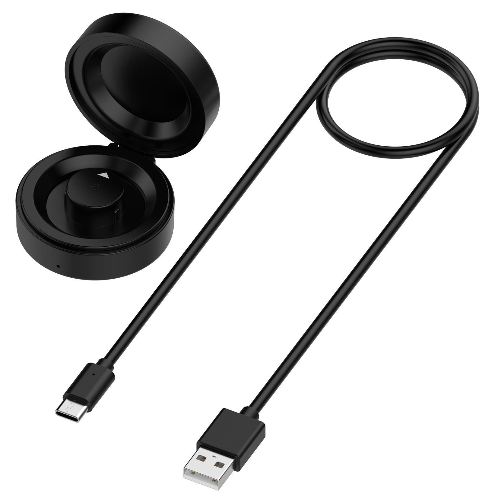 Беспроводной умный кольцевой зарядный кейс для Oura Ring Gen 4, зарядная станция, портативный зарядный бокс с USB-C кабелем, зарядный кейс Size 4