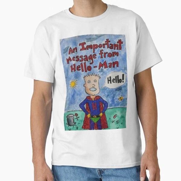 An Important Message From Hellounisex Classic Tsh Made In Usaaus Tshirt S2xl S