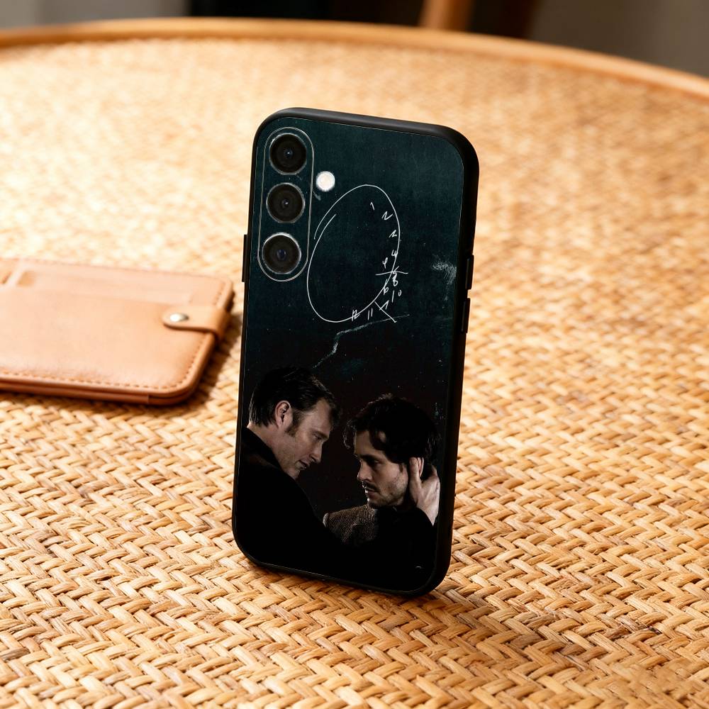 Will Graham H-Hannibal Phone Case For Samsung A73,72,71,53,52,51,22,91,80, Soft Black Cover