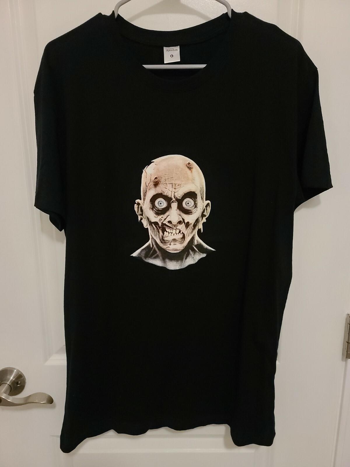 Digital Dudz Shirt Zombie Mens Halloween Sz Lg S разноцветный