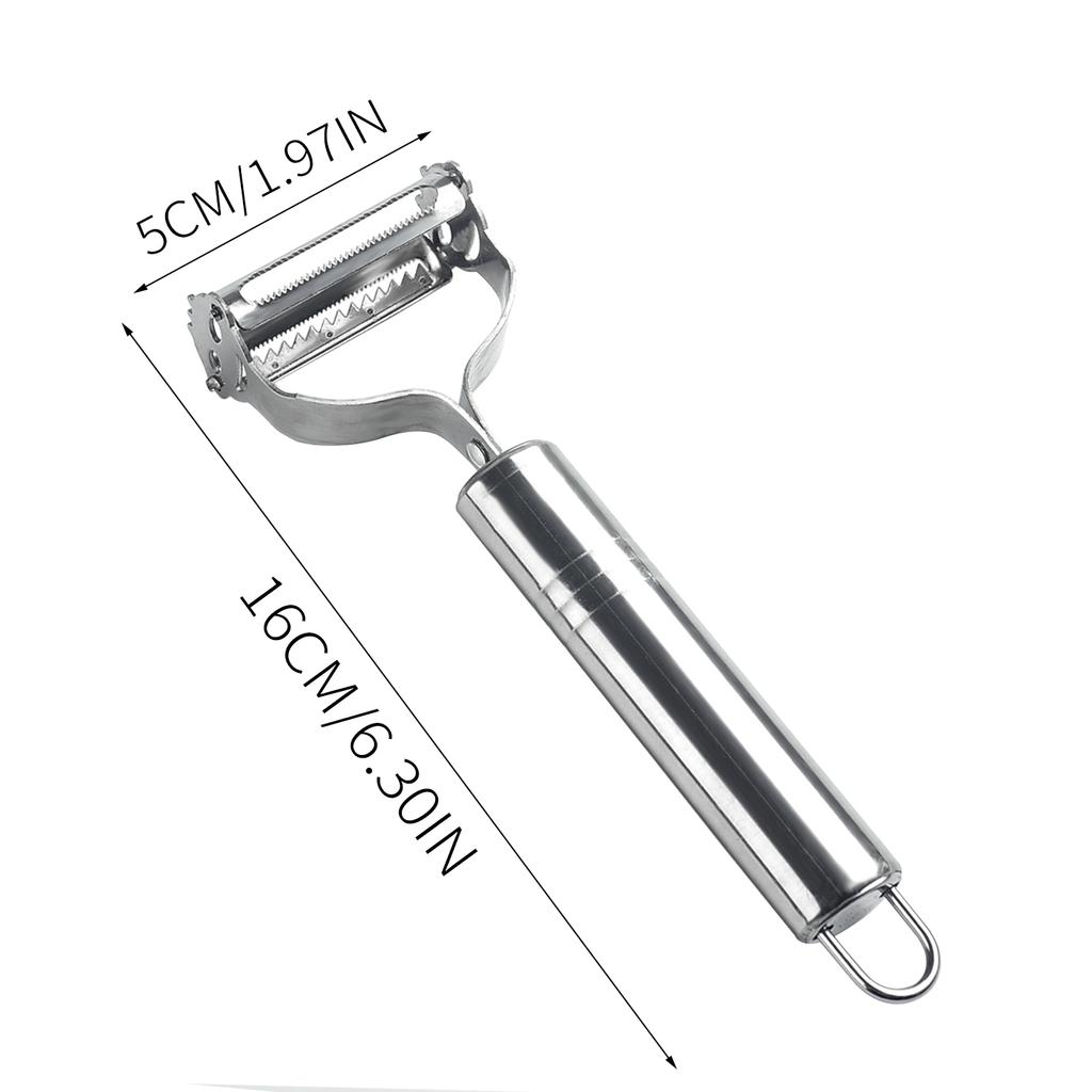 Edelstahl Multifunktionsschäler Slicer Gemüse Obst Kartoffel Gurke Reibe Tragbare Sharp Küche Zubehör Werkzeug