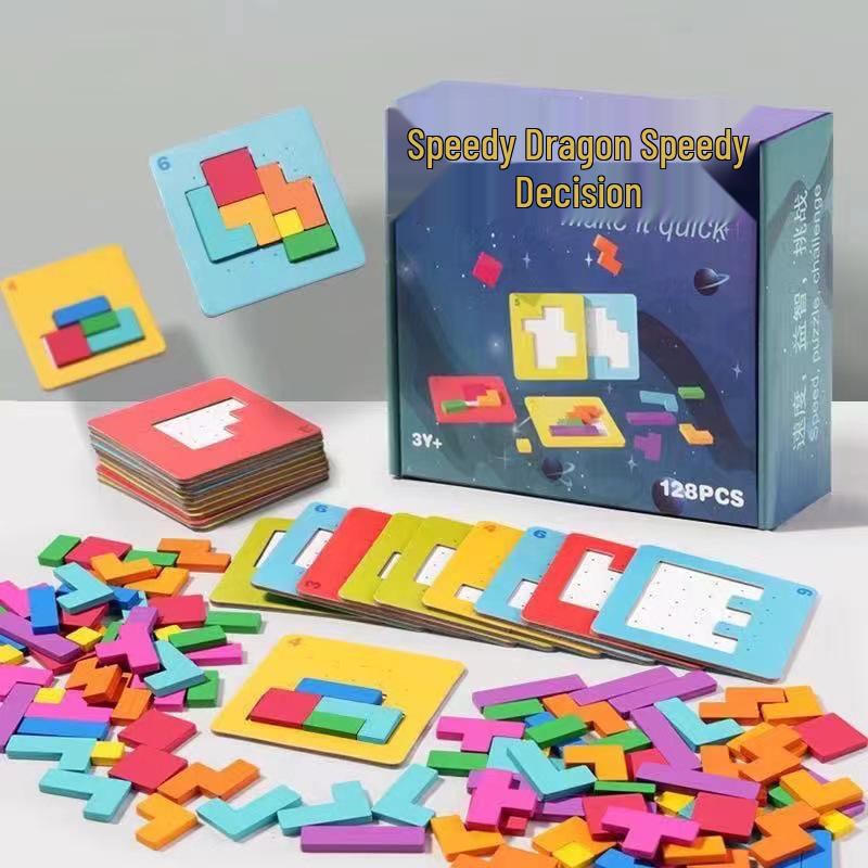 Colorful Block Puzzle: Parent-Child Two-Player Concentration Game