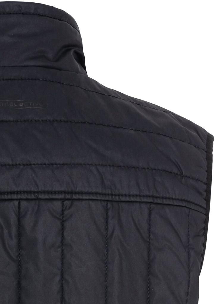 Winter Jacket Camel Active Quilted Vest with Stand-up Collar (460370 1O65) (460370 1O65 47) Evening Blue