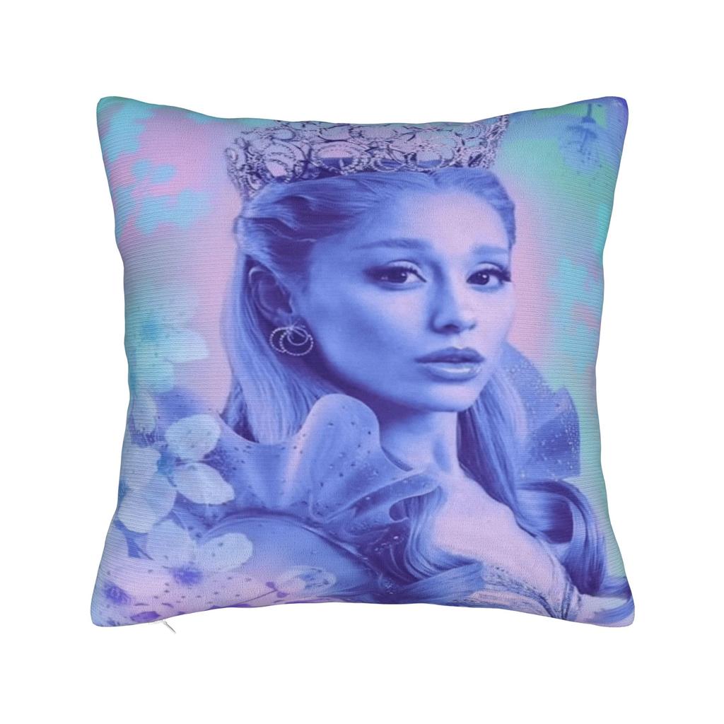W-Wicked 2 Musical Movie Glinda Elphaba Pillow Cover Comfy Cushion Cover Fashion Pillow Case For Sofa Home Decoration