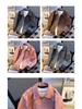 Men's Trendy Retro Brown Leather Baseball Jacket - Suede, Short, Roguish Style for Spring/Autumn