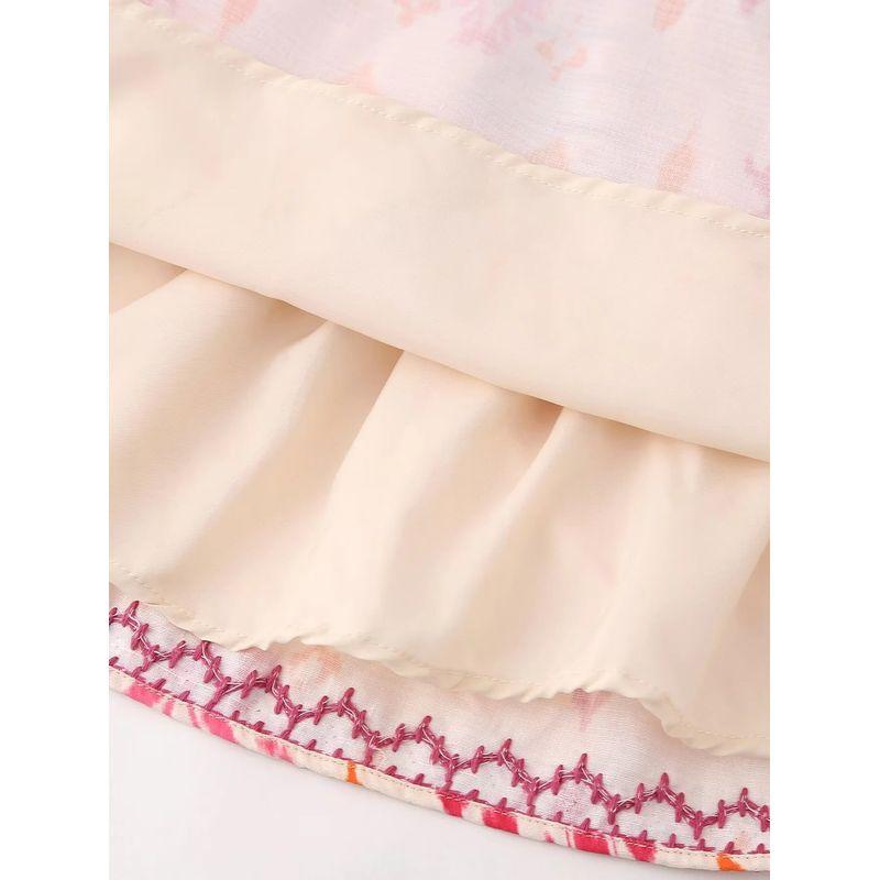 Jnleaog New Arrival Women's Clothing Sequin Embroidery Accessories Tops Retro Casual Vacation Sexy Backless Underwaist Sling