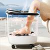 Electric Foot Bath Tub with Calf Massager Automatic Heating Fumigation Basin Constant Temperature for Home Use