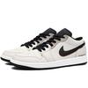 Jordan Air Jordan 1 Lightweight Height Increasing Low top Vintage Basketball Shoes Men's Black White 553558-040(Team1605-)