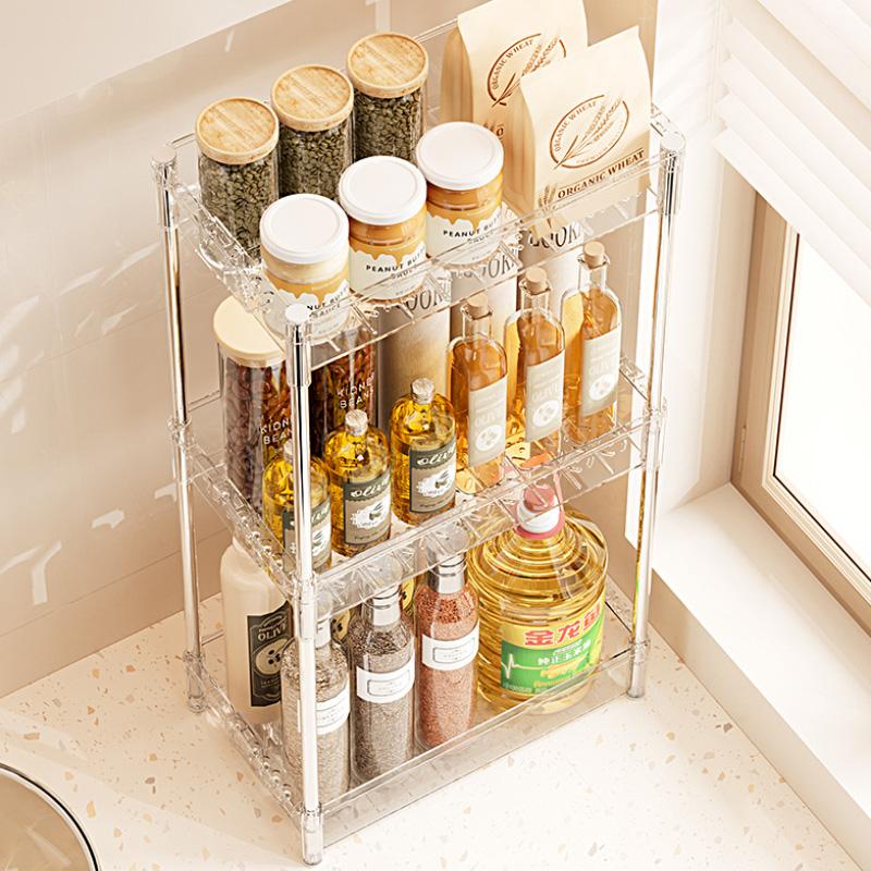 Two-layers Makeup Storage Box Multi-functional Retractable Gap Large Capacity Storage Rack Home Kitchen Accessories Dropshipping