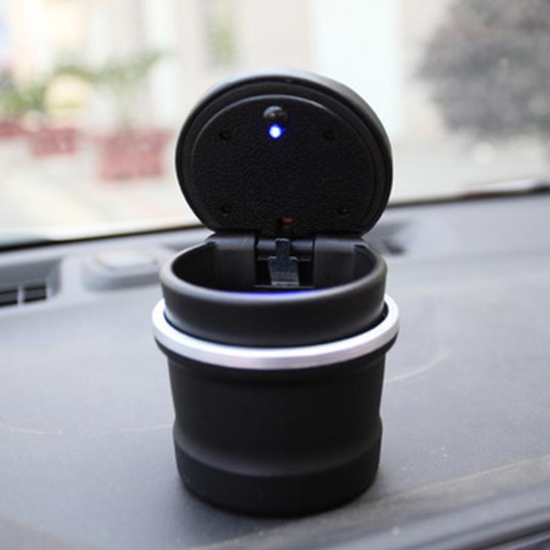 My Good Car Car Ash Holder Tray Ashtray Storage Cup With LED Ash Garbage Container for Chevrolet Equinox2017-2018Car accessories