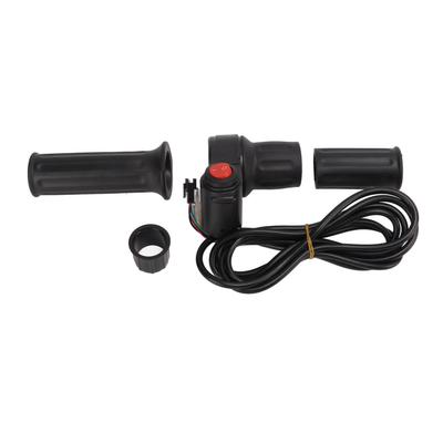 12V?99V Bicicletta Elettrica Manubrio Diviso Manopola Acceleratore a Mezza Manopola Durevole per Bicicletta Elettrica