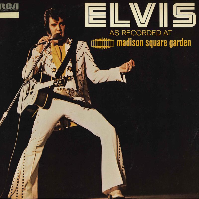 LP Record ELVIS PRESLEY - Elvis As Recorded At Madison Square LSP4776 RCA 1972 US Rock Used