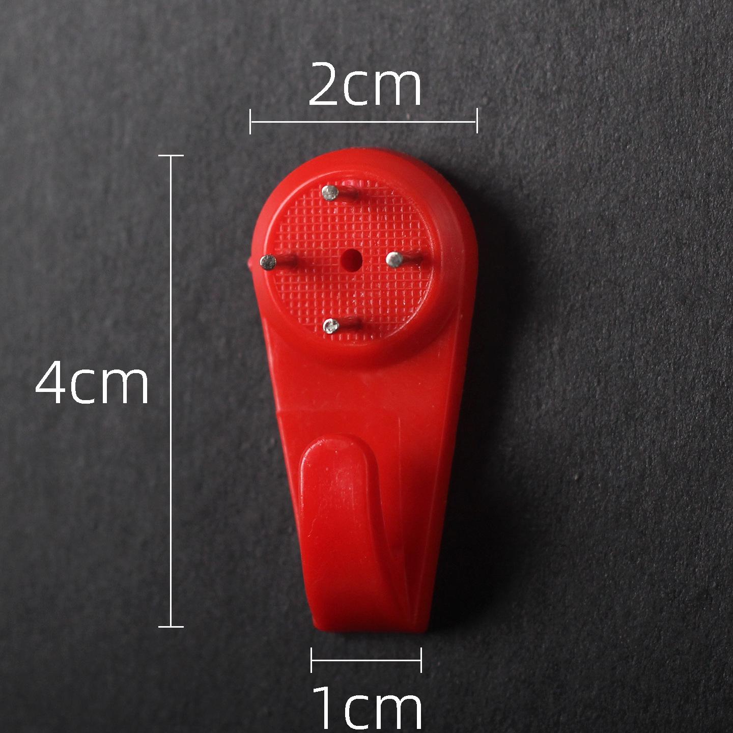 

Red Traceless Chinese Knot Hook: Festive, Strong Load-bearing for Wedding and Wall Decor. National Trend Hook червоний