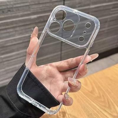 Crystal Clear Ultra Thin Flexible Silicone Case for iPhone 17 Pro Max Iphone Air Transparent Soft Protective Cover Acssories