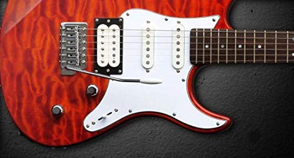 YAMAHA Elektrická kytara PACIFICA PAC212VQM CMB v originálním měkkém pouzdře