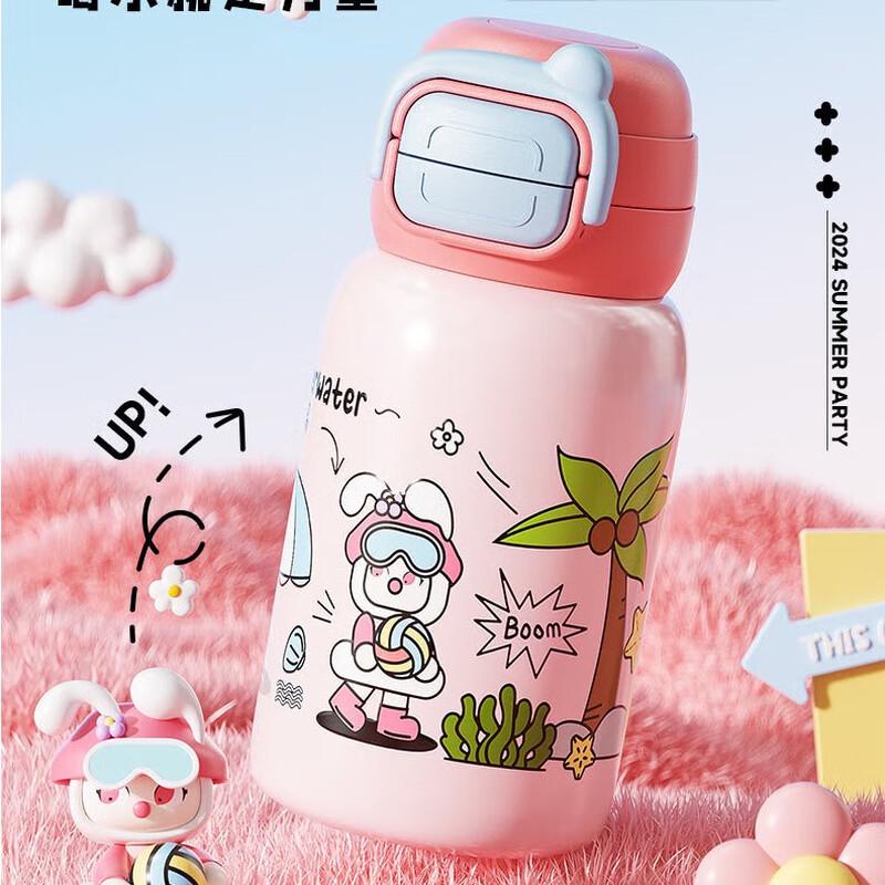 MRSIKEY Kids Insulated Water Bottle