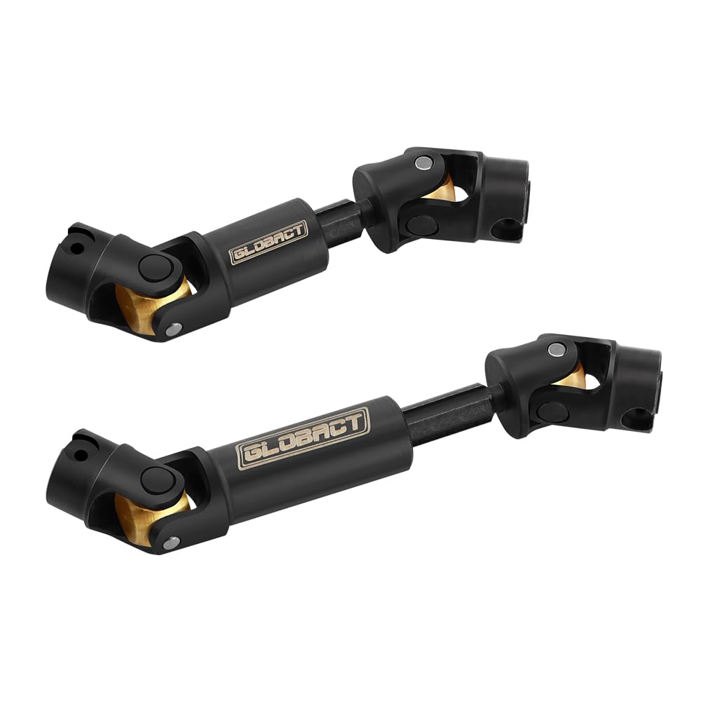 GLOBACT for TRX4M Drive Shaft Steel Center DriveShaft 1/18 RC Crawler Upgrades Accessories ( 2Pcs)