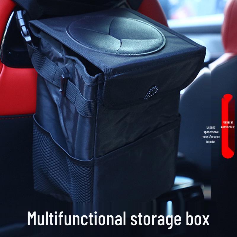 Katlanabilir Su Geçirmez Araba Çöp Kutusu & Arka Koltuk Saklama Kutusu