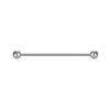 1 Stück Stahl Industrielles Ohrpiercing Industrielle Barbells Stange Gerüst Ohrknorpel Helix 14G Gold Silber Körperschmuck