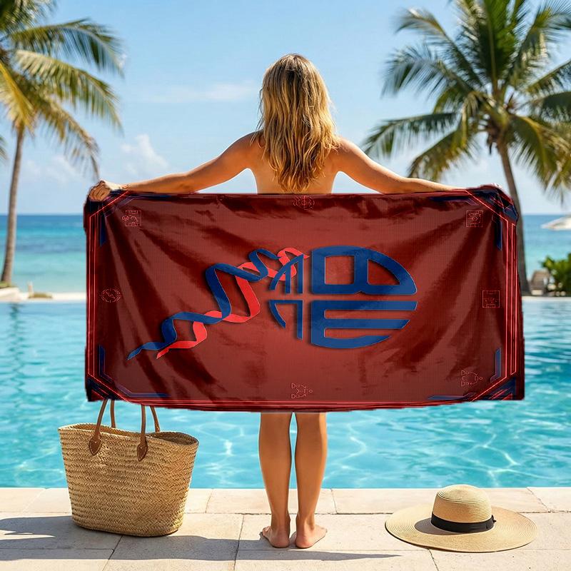 Asciugamano da Spiaggia Quick Dry con Stampa Bolton Wanderers FC in Microfibra Assorbente Portatile da Viaggio per Nuoto